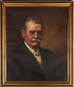 George Frederick Harris (1856–1924) - Framed Oil, Edwardian Sitter