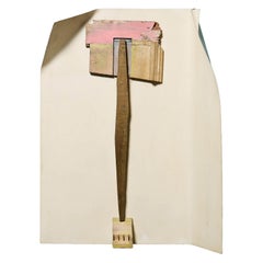 George Fullard ARA (1923–1973) Relief with Bronze Figure