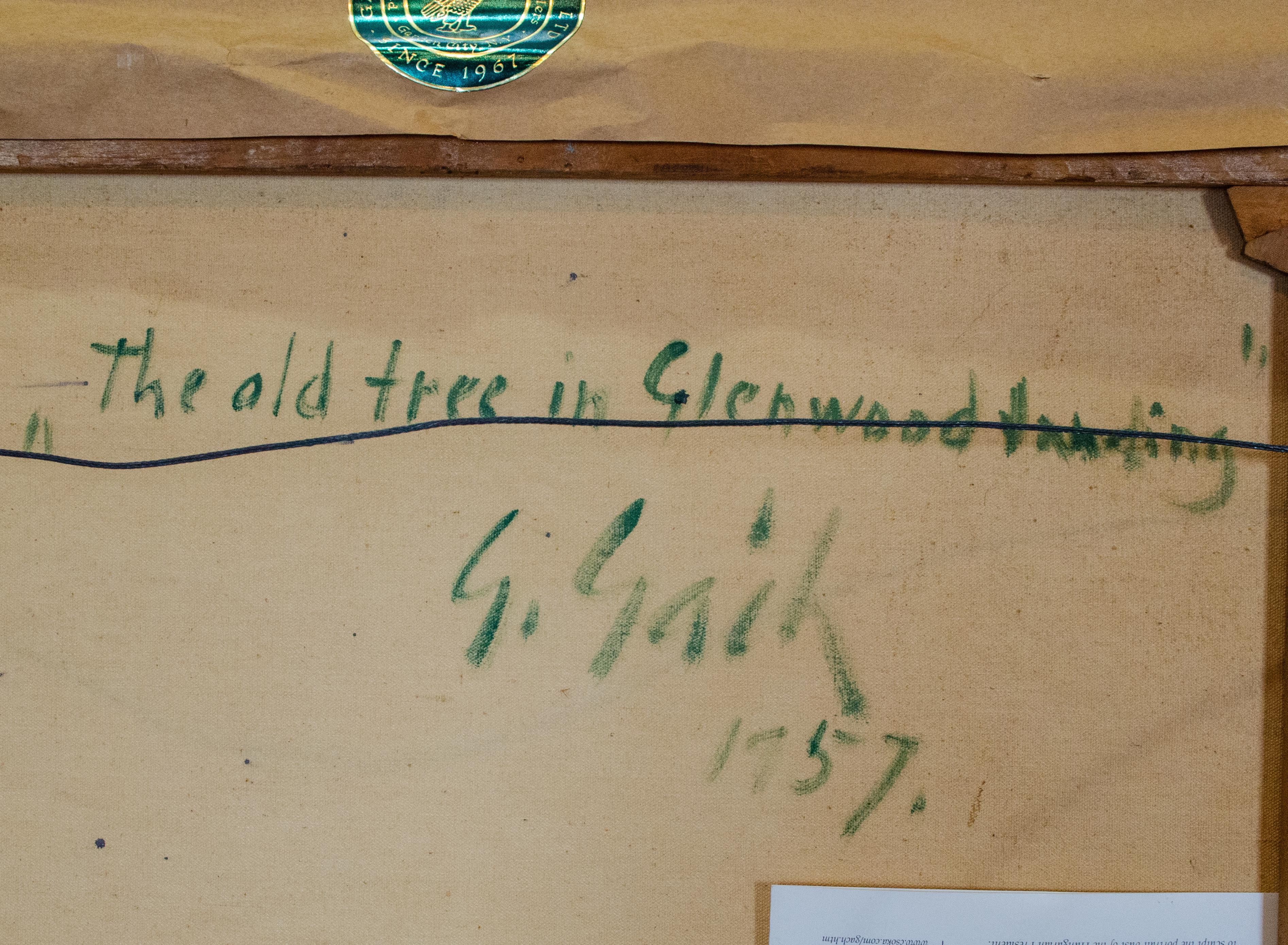 Cuadro de George Gách de Glenwood Landing, Long Island, firmado en venta 2