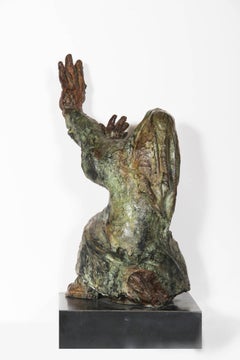 Mosè, scultura in bronzo di George Gach 1966