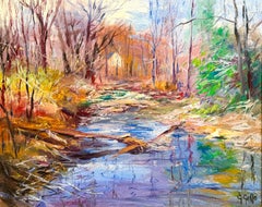 Abril, río Connecticut