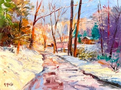 La calle Fleecydale en invierno