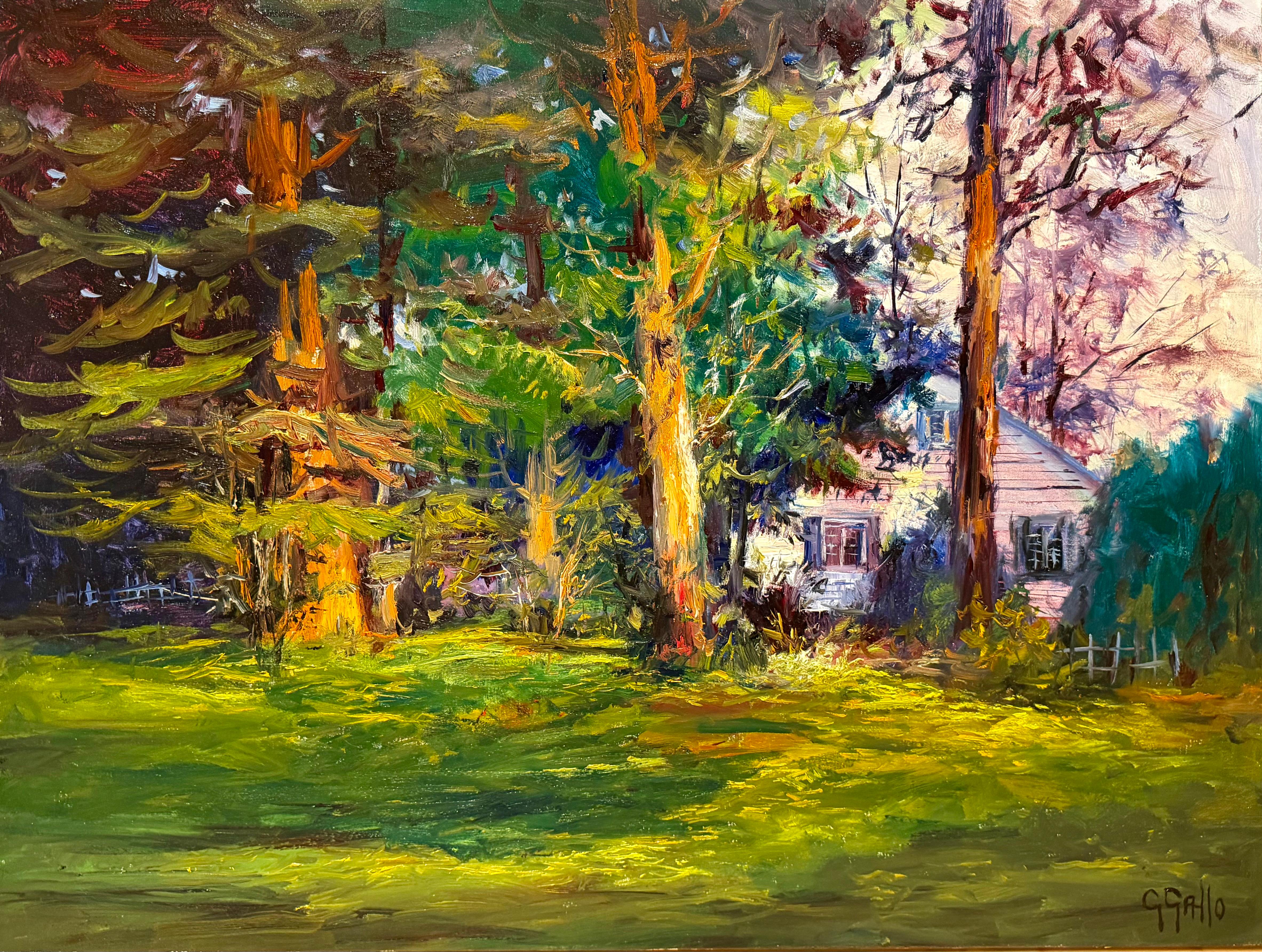 George Gallo Abstract Painting - Ohio Evening