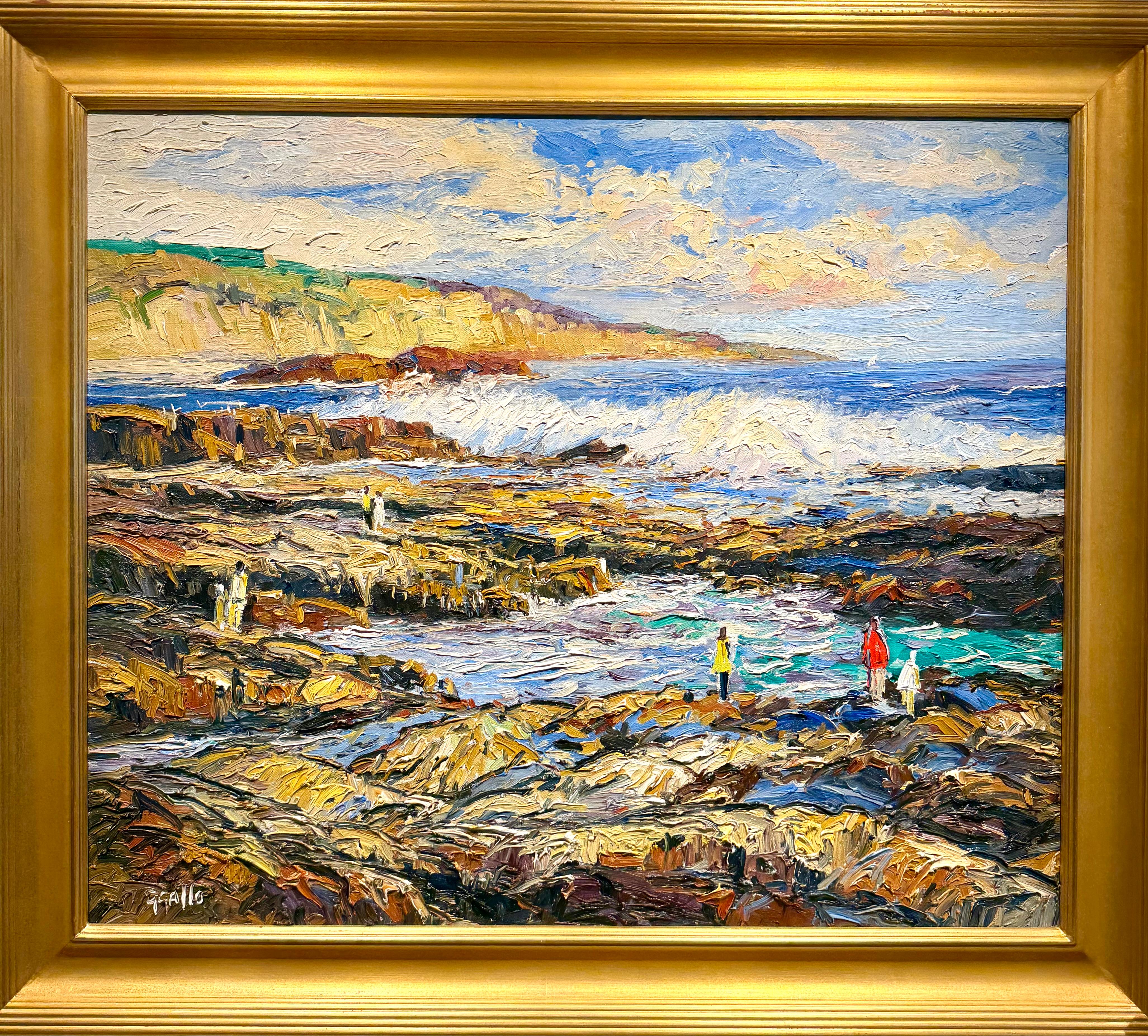 George Gallo Landscape Painting – Südkalifornische Küste