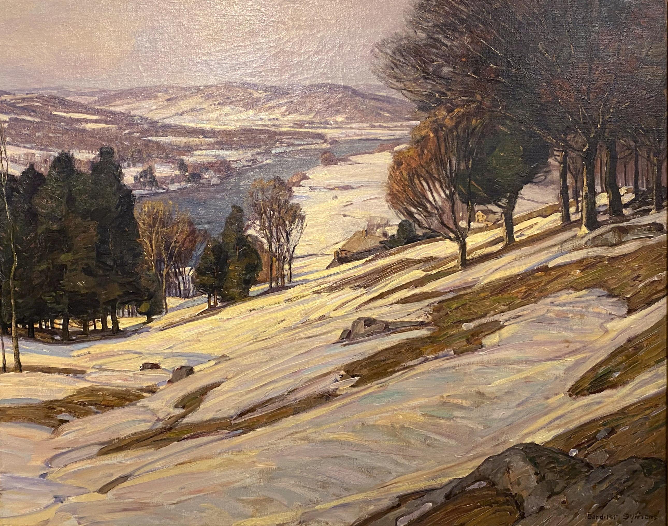 Luz del atardecer - Painting de George Gardner Symons