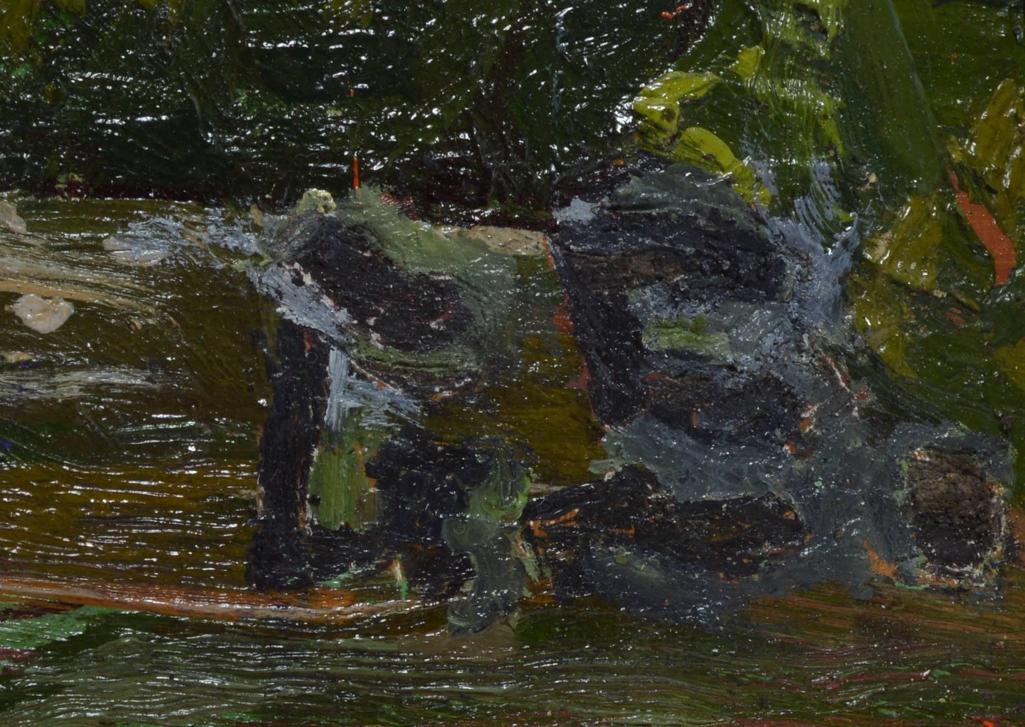 Impressionist Study of a Waterfall by George Gardner Symons 4