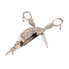 Versilberter Korbweide- Trimmer aus Stahl von George Gibbs, nach 1808