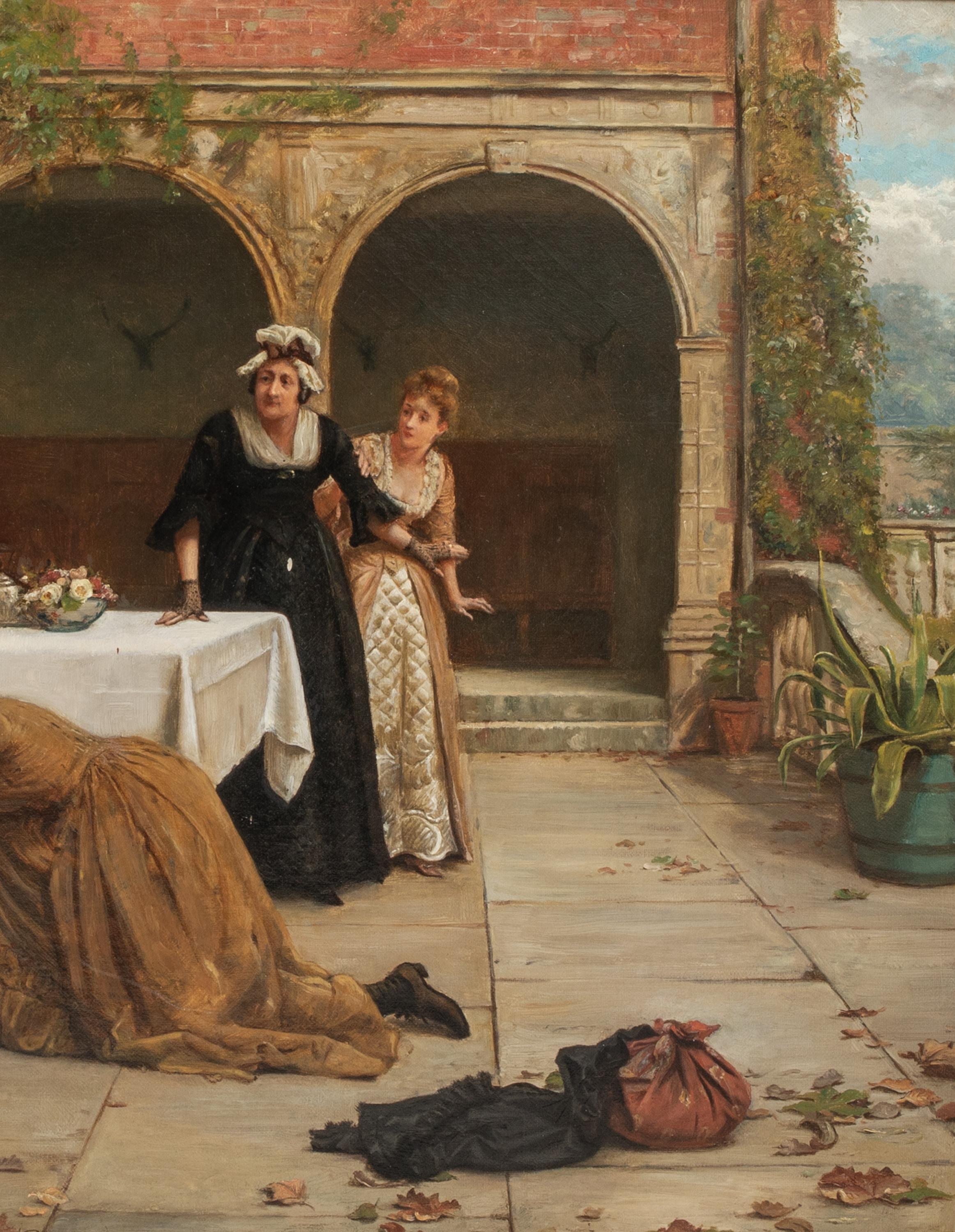 Forgiveness, 19th Century  by George Goodwin Kilburne (1839-1924) For Sale 5