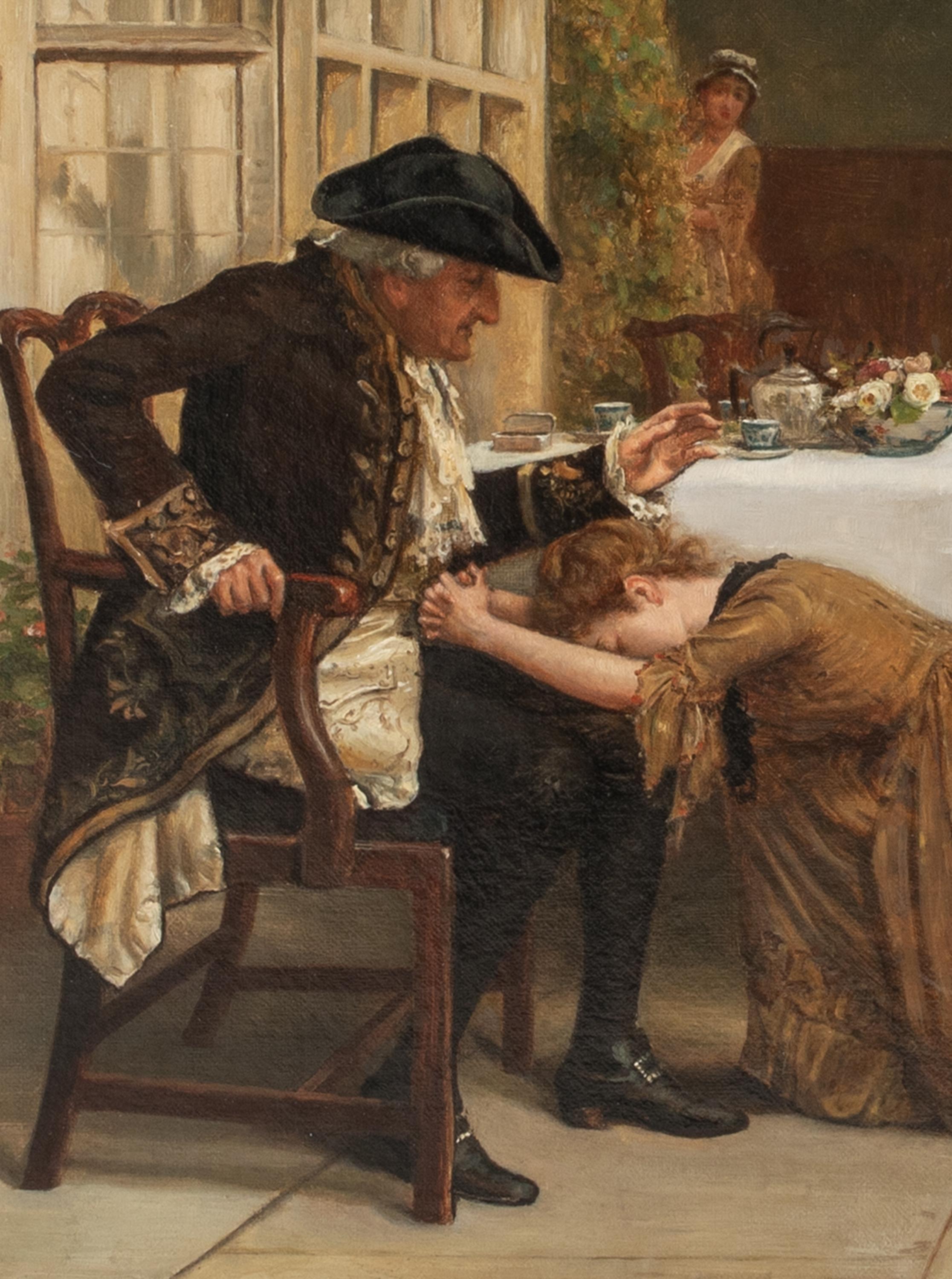 Forgiveness, 19th Century  by George Goodwin Kilburne (1839-1924) For Sale 6