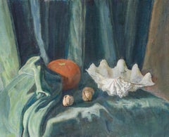 George Weissbort (1928-2013) - Olio del 20° secolo, Natura morta con conchiglia marina