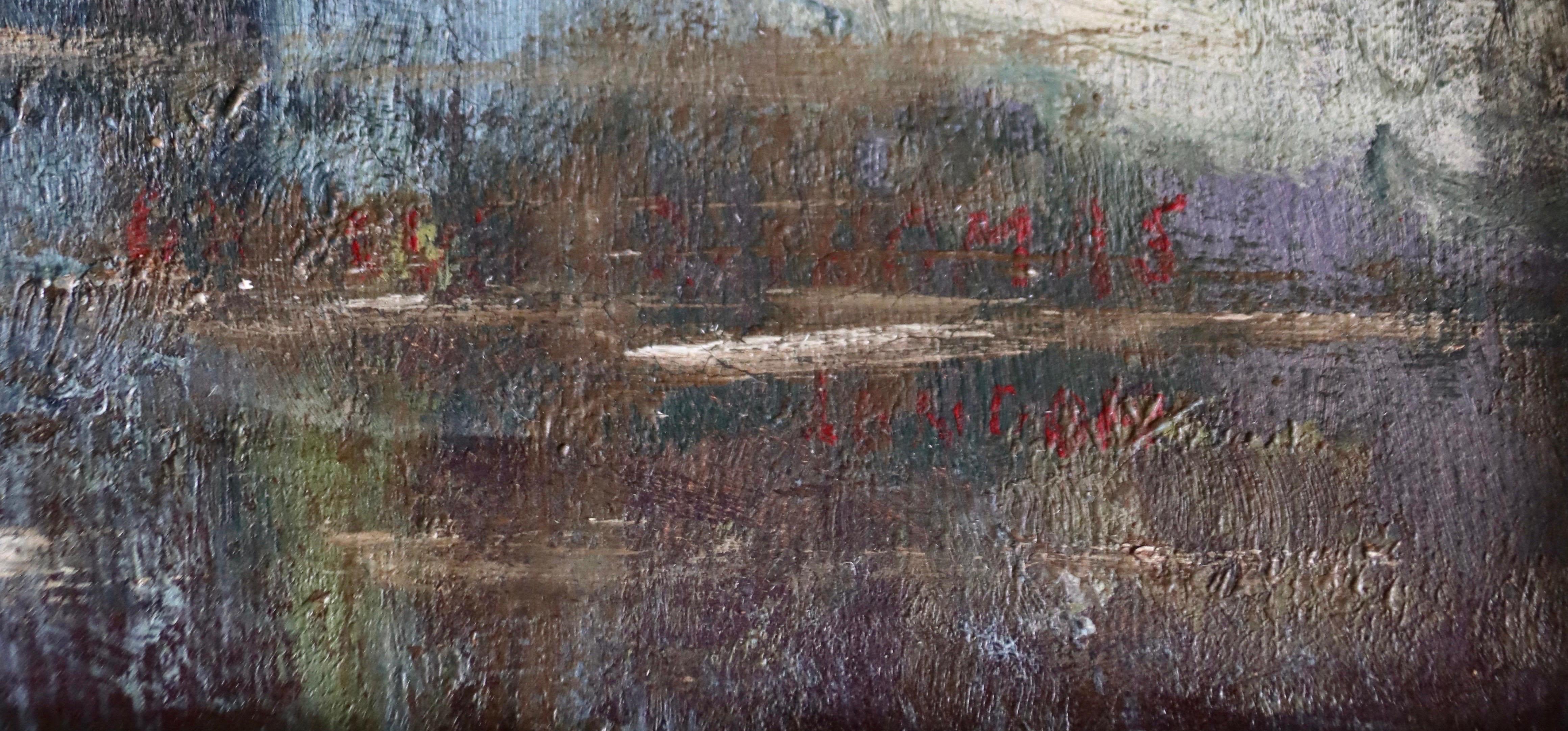 Pintura rural postimpresionista australiana británica del siglo XIX 1