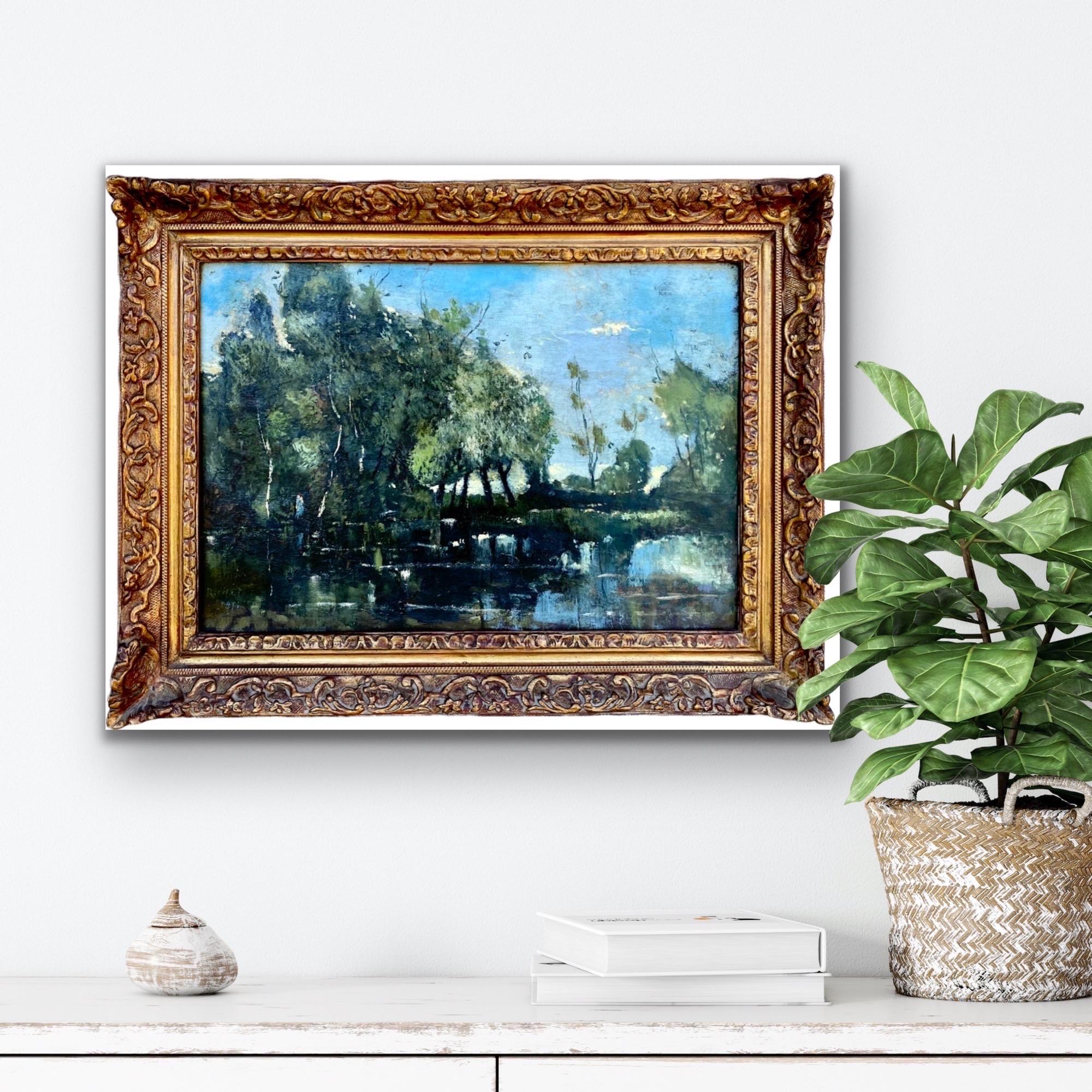 Pintura rural postimpresionista australiana británica del siglo XIX 4