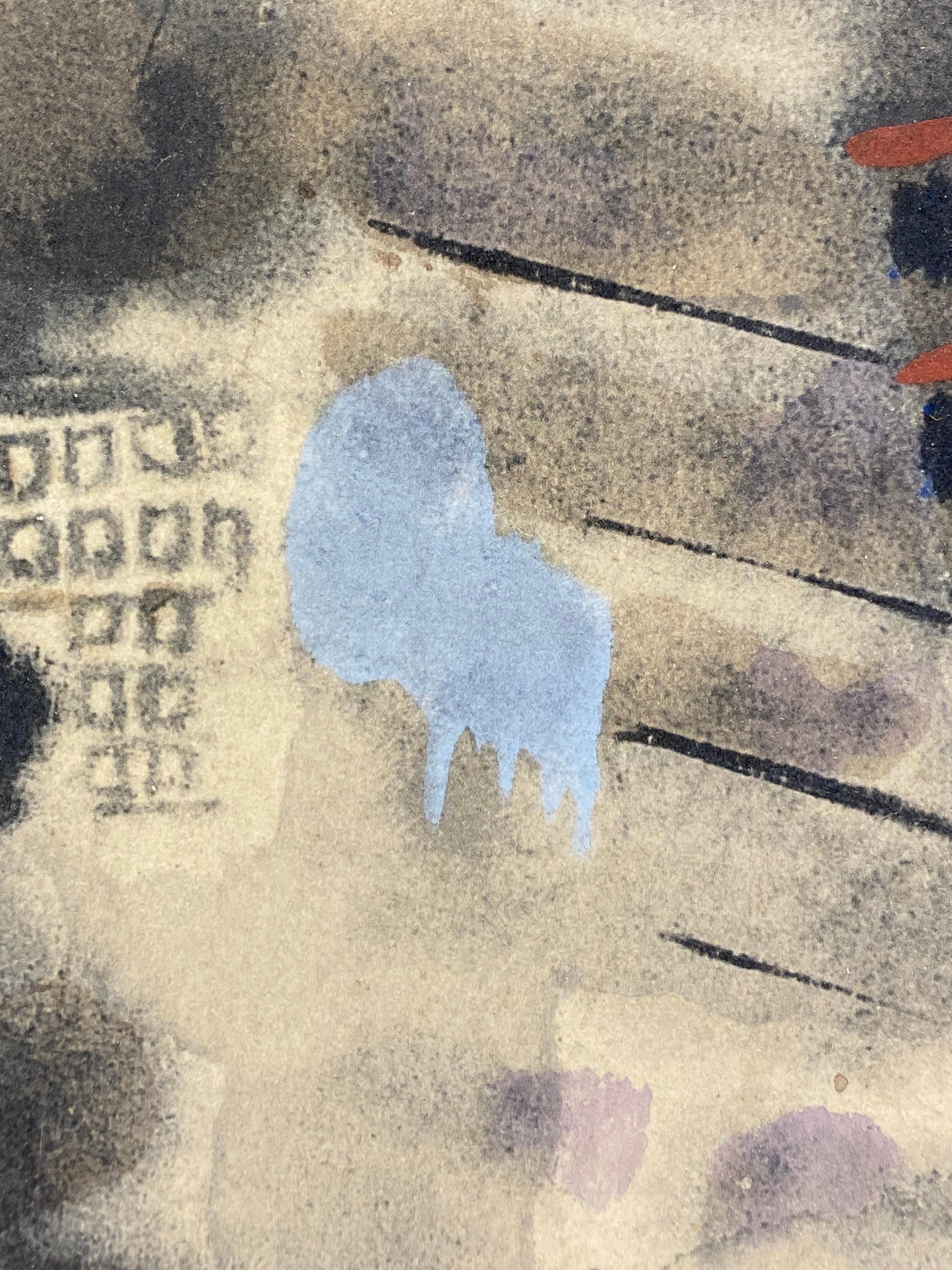 Stampa litografica offset di George Grosz Manhattan, 1960 in vendita 3