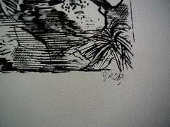 1936 Lithographie ""Freiheit"" in limitierter Auflage