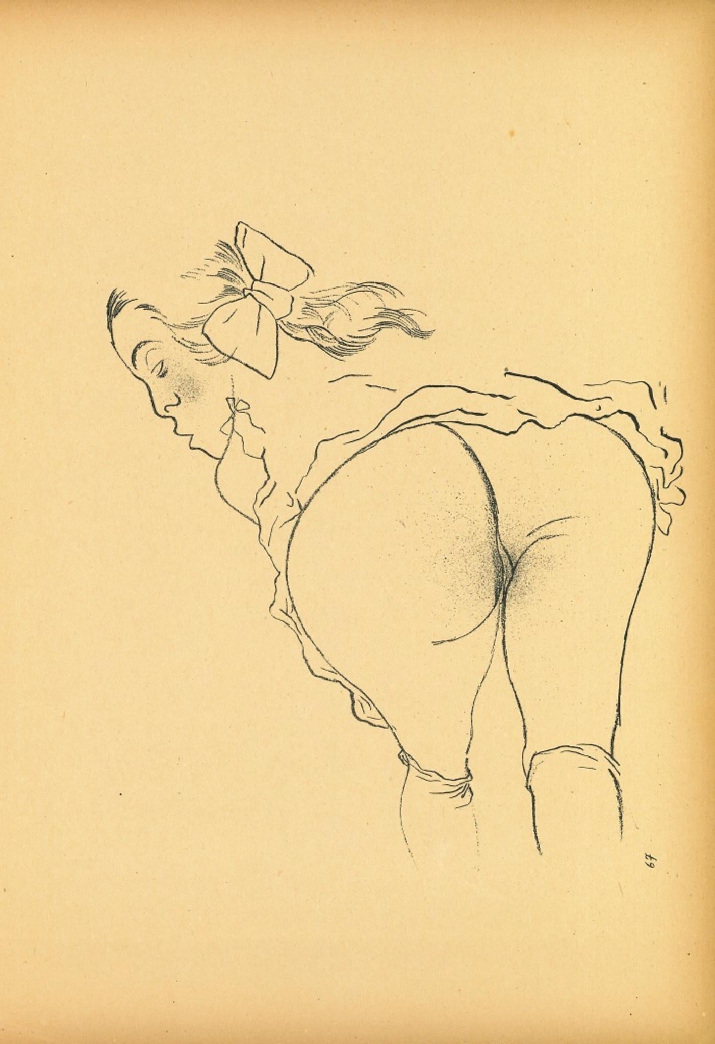 Alone from Ecce Homo ist eine Original-Offset- und Lithografie, die von George Grosz realisiert wurde.

Bei dem Kunstwerk handelt es sich um die Tafel Nr. 67 aus der 1922/1923 erschienenen Mappe Ecce Homo aus dem Malik-Verlag Berlin.

Auf der Platte