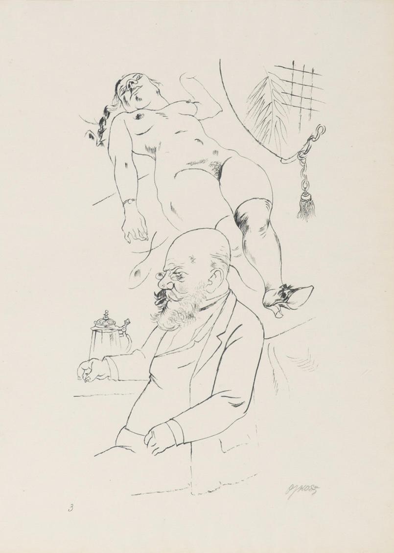 George Grosz (1893–1959) – Aus der Jugendzeit – Heliogravure on paper – 1922