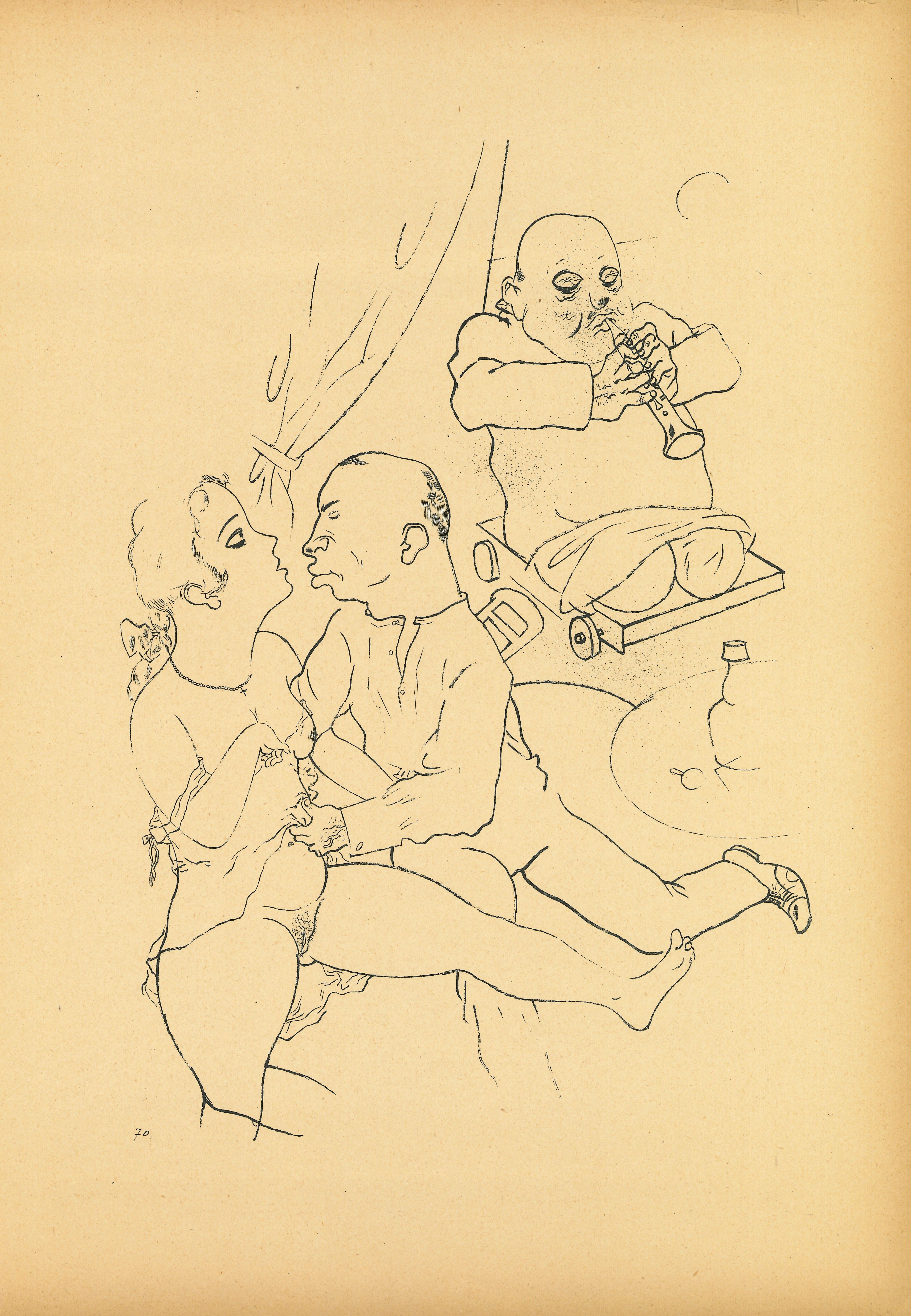 What type of artist was George Grosz?