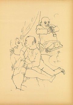 Serenade de George Grosz - 1923