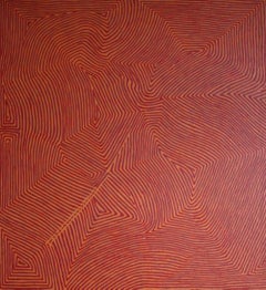 'Tingari' Australian Aboriginal Art by George Hairbrush Tjungurrayi