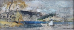 George Hammond Steel: Windermere 1950s oil painting Modern British Art