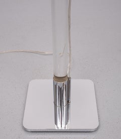 Georg Hansen  Lucite Stehleuchte Metalarte  1970er Jahre Spanien