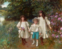 Muriel, Cynthia and George by George Harcourt