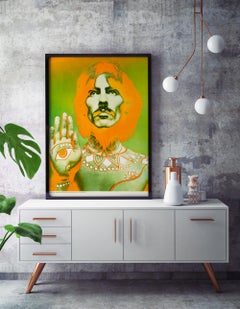 George Harrison Original Vintage Poster by Richard Avedon, 1967