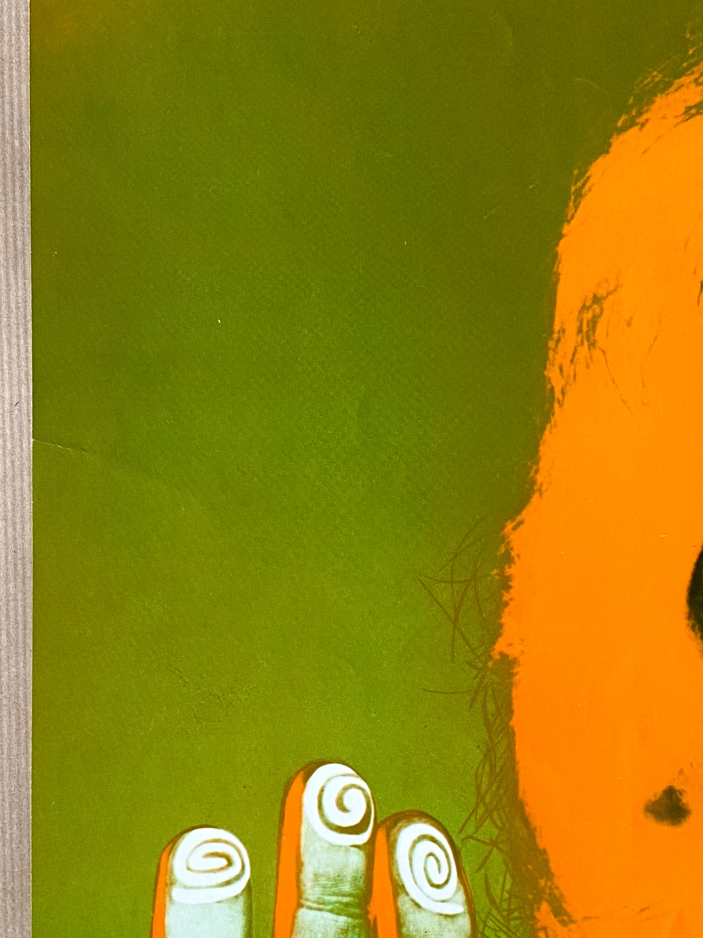 George Harrison Original Vintage Poster by Richard Avedon, 1967 For Sale 1