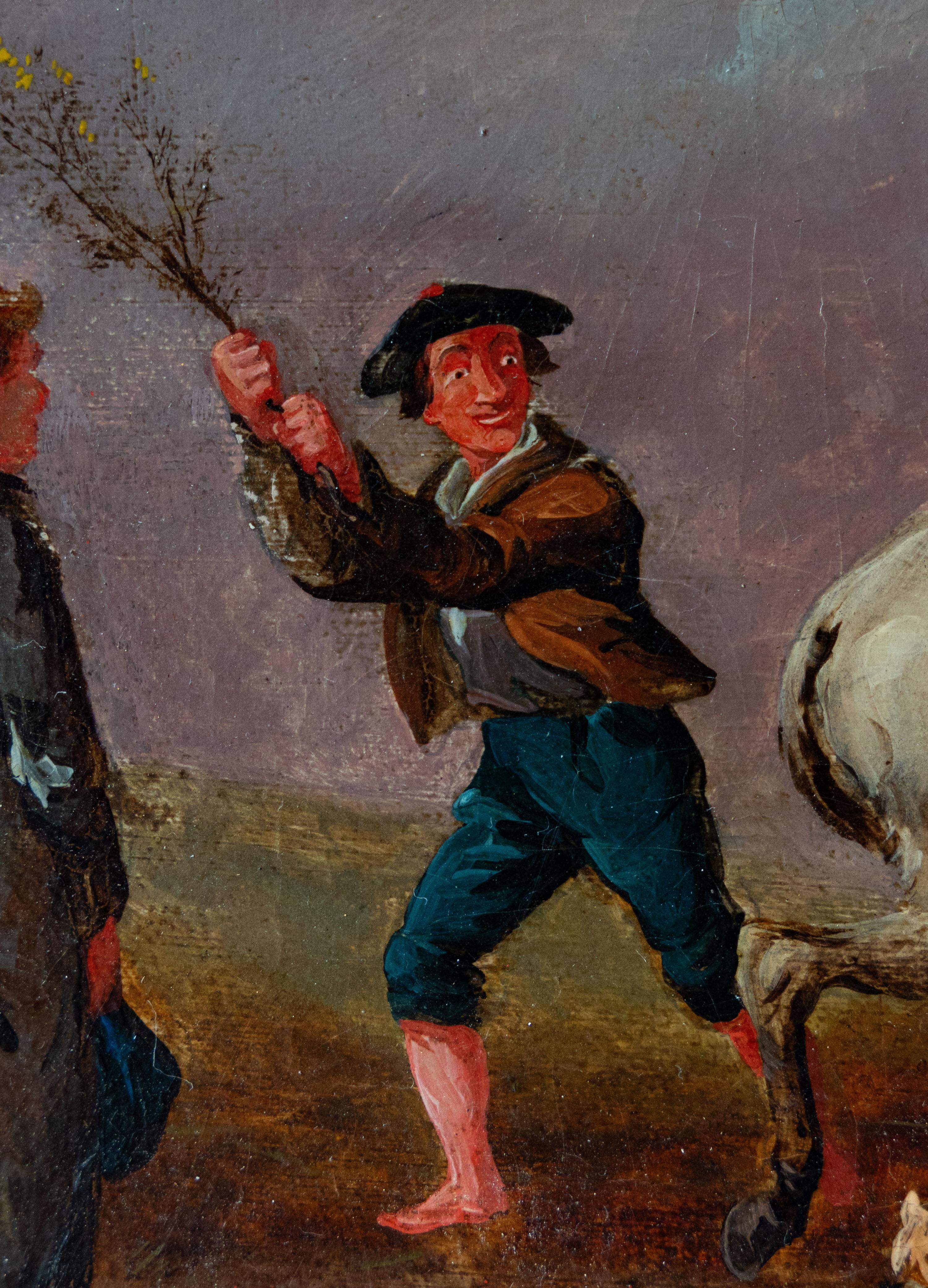 Sir George Harvey war ein bekannter schottischer Maler, der am 1. Februar 1806 in St Ninians (heute Stirling) als Sohn eines Uhrmachers geboren wurde. Obwohl er zunächst eine Lehre als Buchhändler in Stirling absolvierte, folgte er im Alter von 18