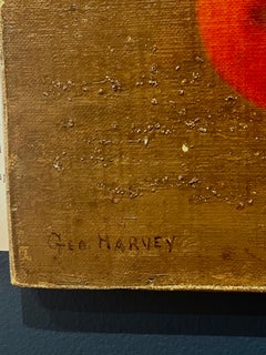 Natura morta di mele ad olio