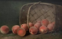 Antique Still Life of Peaches