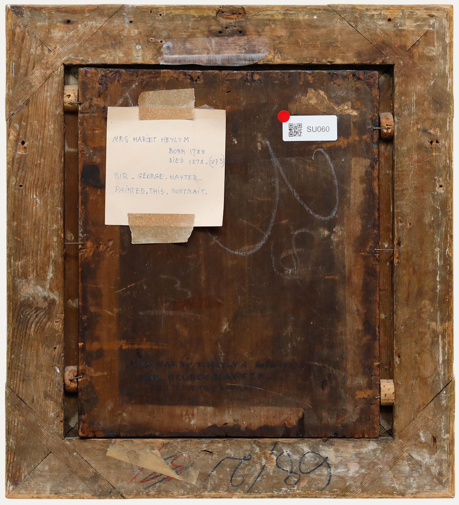 Cercle de George Hayter (1792-1871) - Huile du début du XIXe siècle, Mme Harriet Heylyn en vente 2