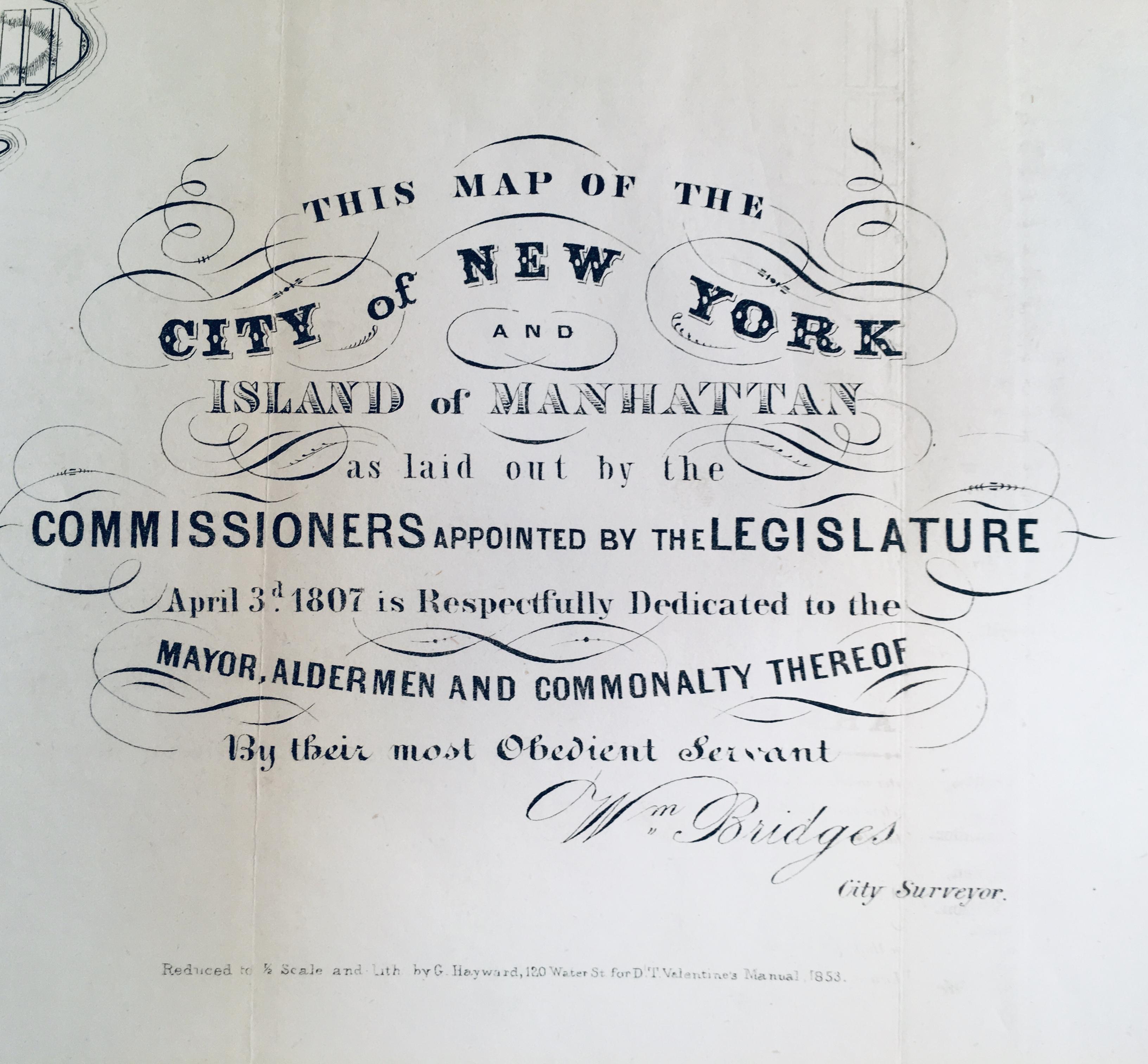Map of City of New York and Island of Manhattan For Sale 1