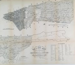 Map of City of New York and Island of Manhattan