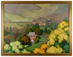 Paysage fauve