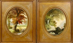 Pair of Country Life Scenes