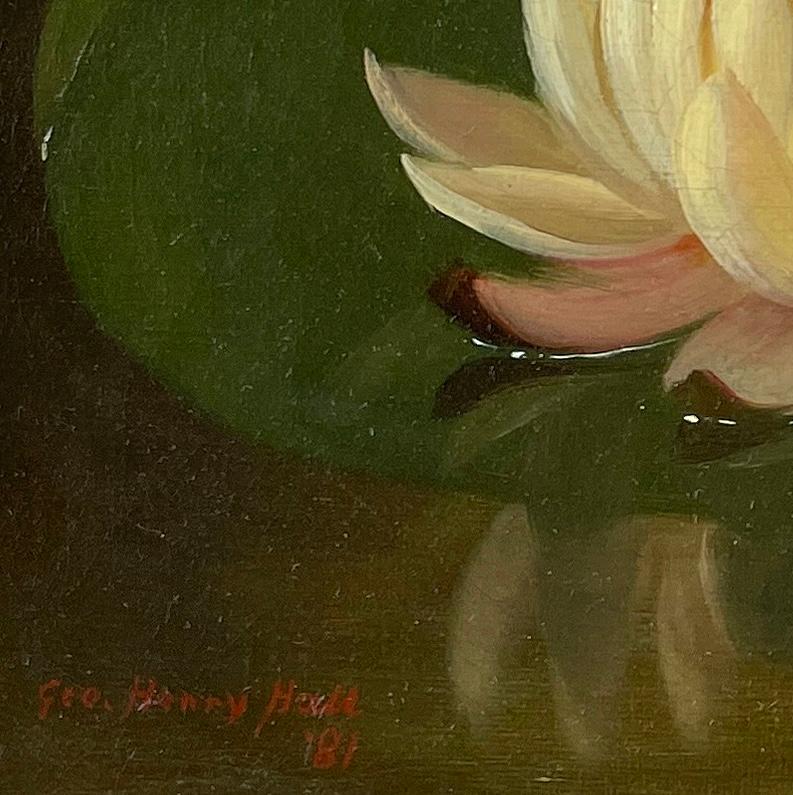 Seerosen (Hudson River School), Painting, von George Henry Hall