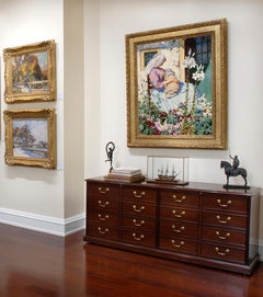 Mother and Child with Lilies