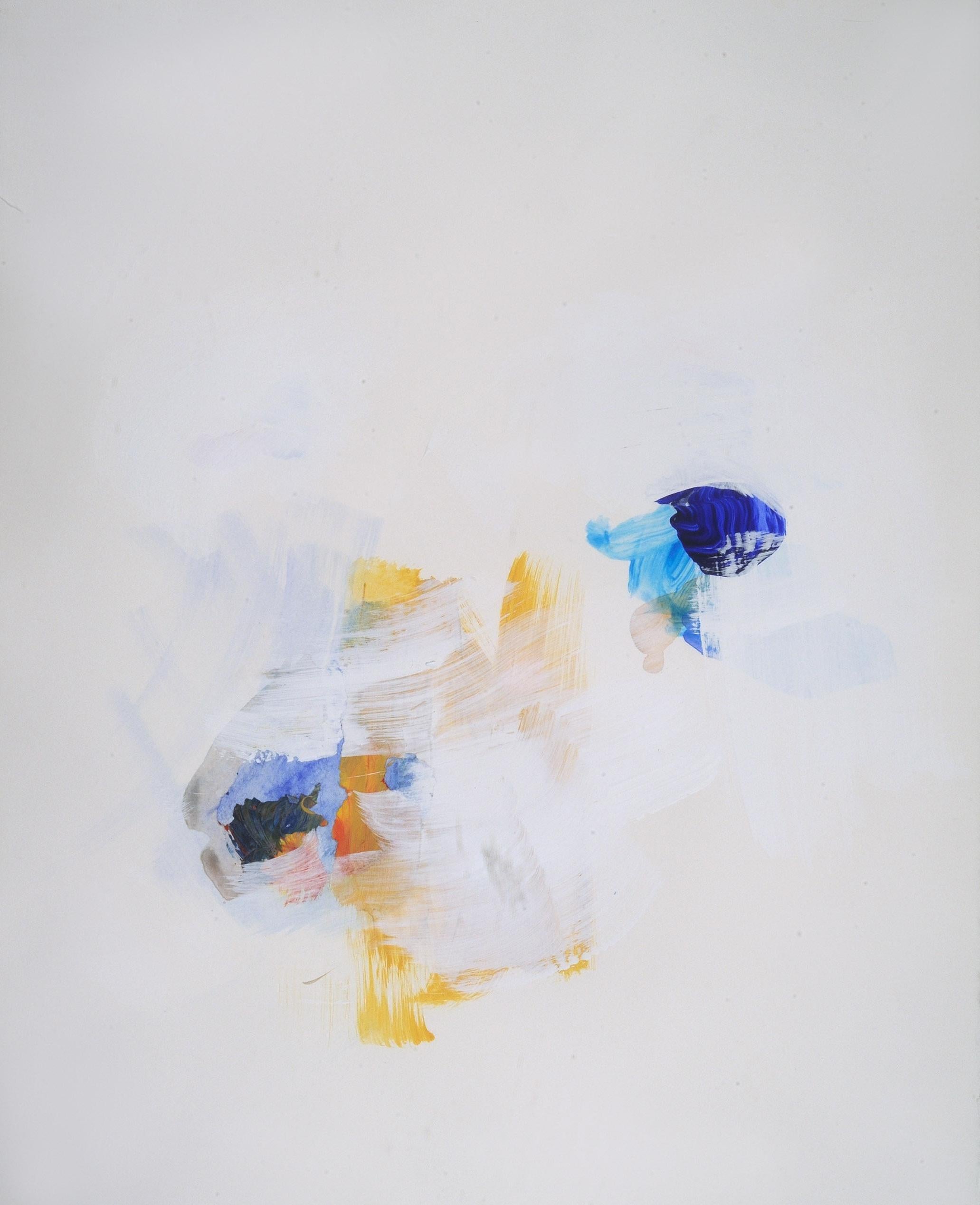 Blue Throw - Art by George Hofmann