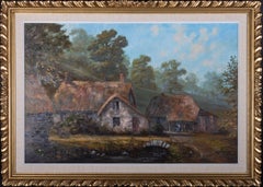 George Horne - 1975 Olio, La vecchia fucina, Branscombe