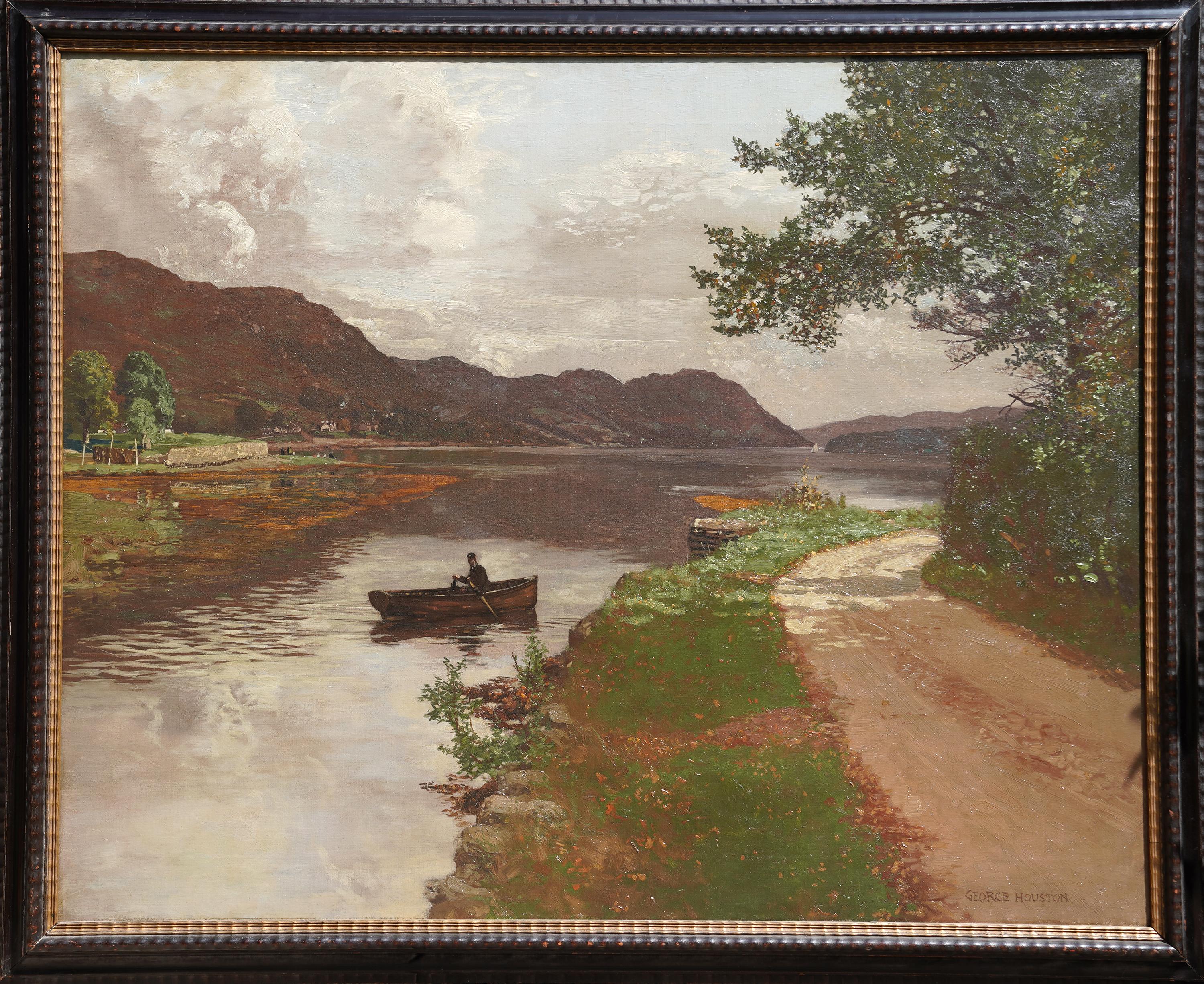 Houston Loch Goil Landscape, Scotland Scottish Impressionist