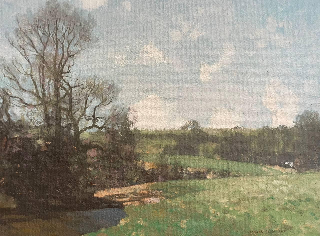 Summer Landscape - Painting by George Houston