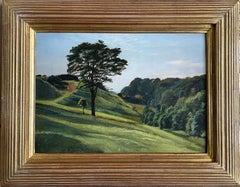 George Howard, Earl of Carlisle - BritishPre-Raphaelite Landscape Oil