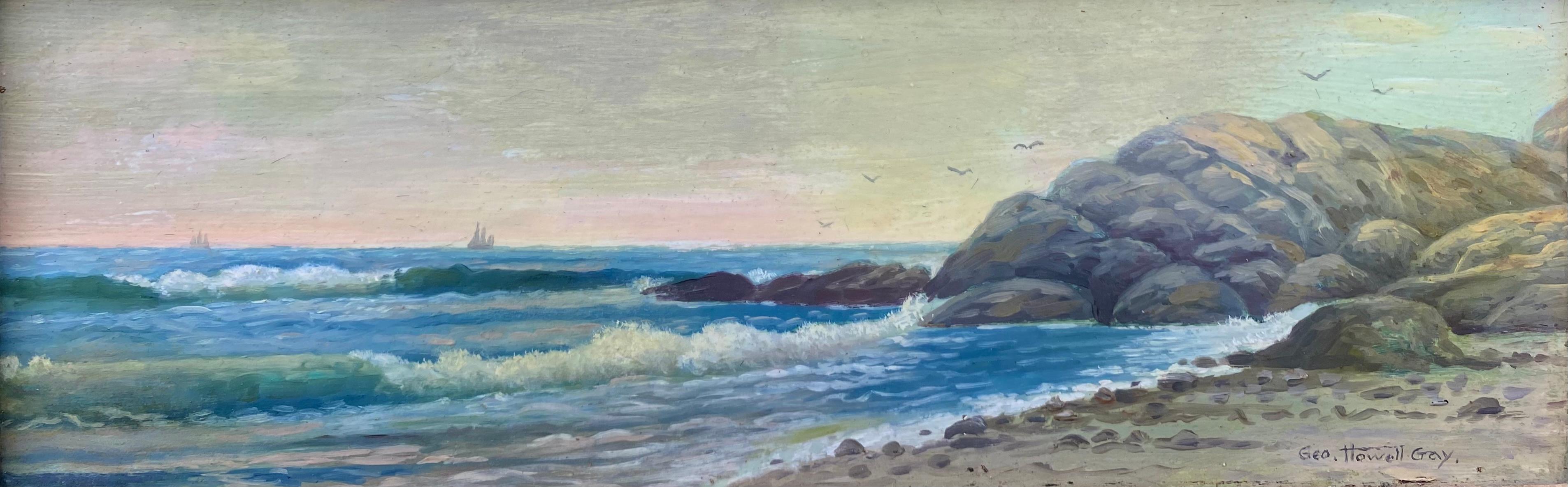 “Coastal Dawn” - Painting by George Howell Gay