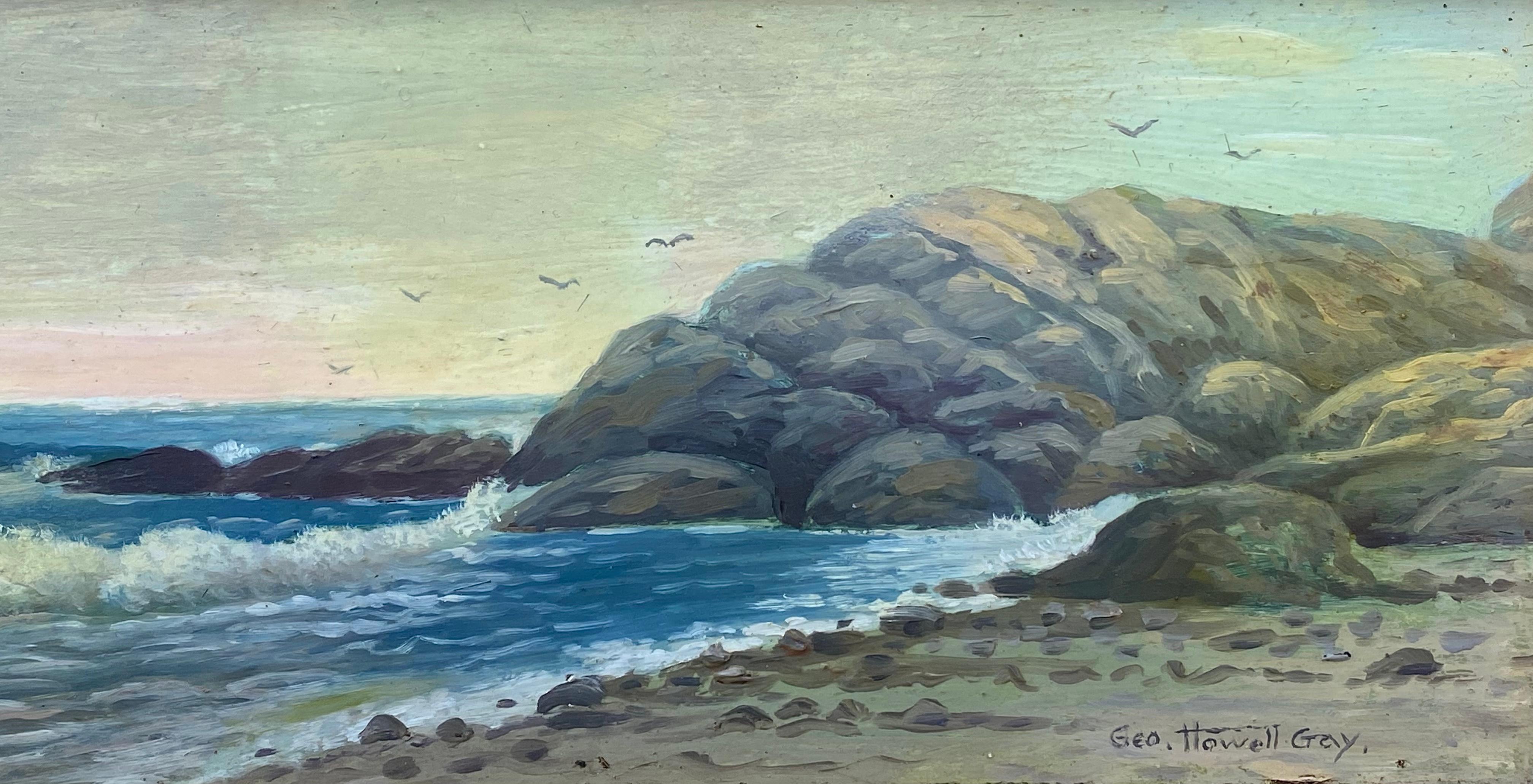 “Coastal Dawn” - Academic Painting by George Howell Gay