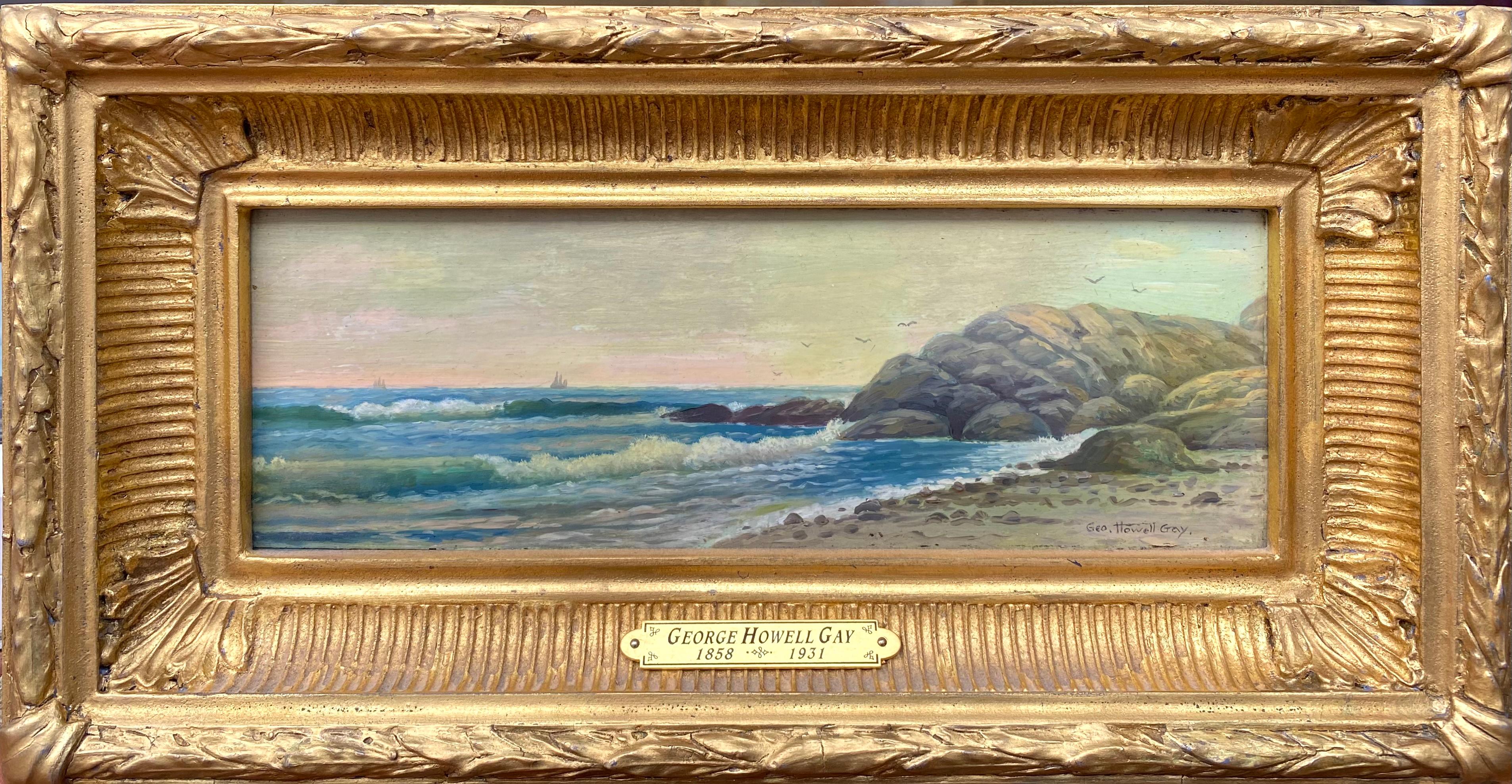 George Howell Gay Landscape Painting - “Coastal Dawn”