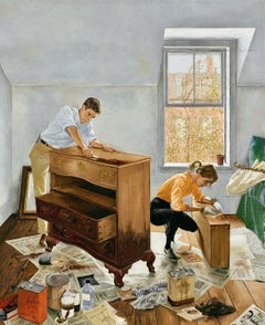 Refinado de una reliquia, portada original de The Saturday Evening Post