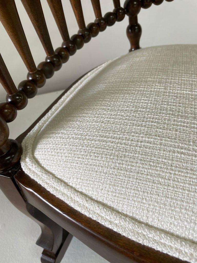 George Hunzinger Aesthetic Movement Spindle Rocking Chair For Sale at ...