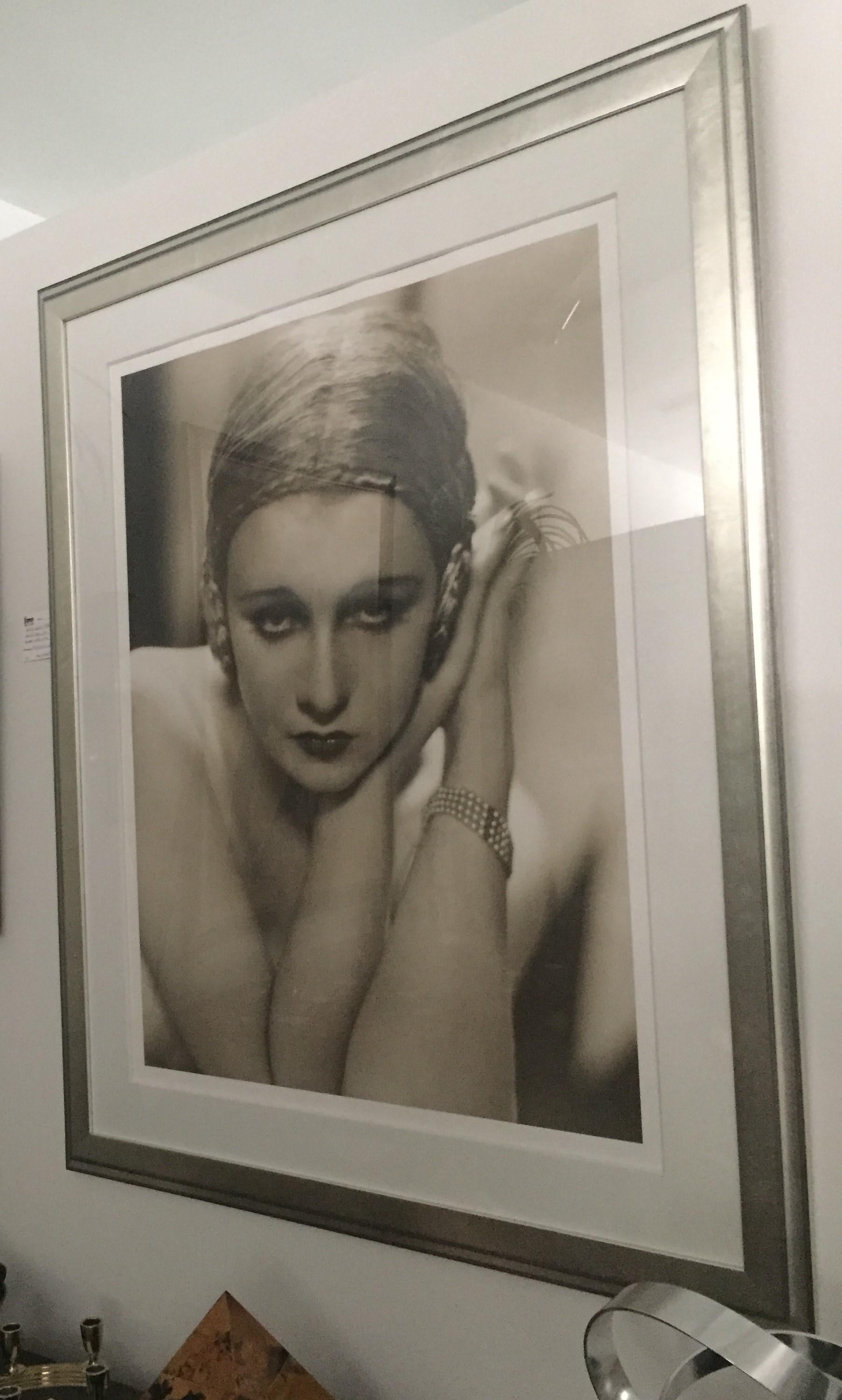 Hand-Crafted George Hurrell Photograph of Anita Page 
