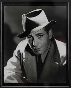George Hurrell Fotografia originale firmata dell'attore hollywoodiano Humphrey Bogart